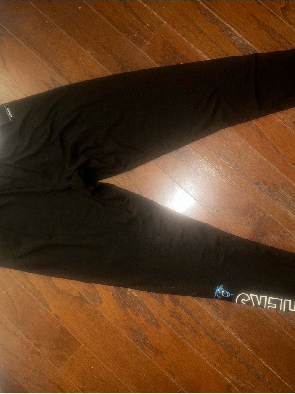 NFL Black leggings PANTHERS logo